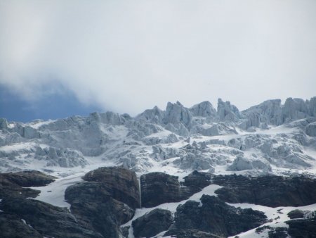 Séracs du glacier du Tour.