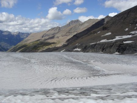 Le glacier facile.