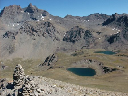 le sommet de la Pointe de Lanserlia