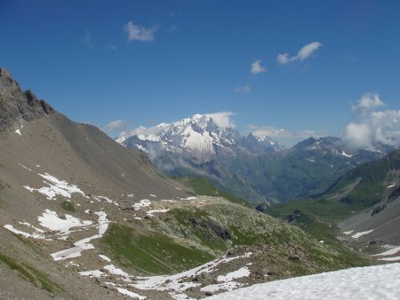 Mont Blanc vu du Col du Grand Fond