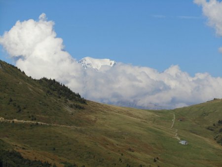 Le seul moment ou le Mont Blanc s’est montré..