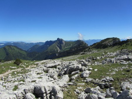 Descente vers l’Arche à l’Aiguille.