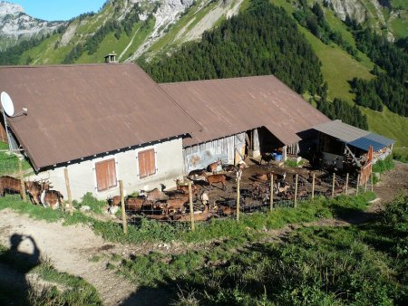 Le chalet de la Froulaz.