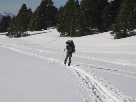 Retour au col du Rousset