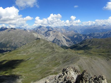 Vue vers le nord.