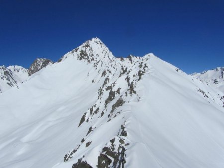 Vue du sommet : le Grand Châtelet  (c’est plus difficile que cela en a l’air).