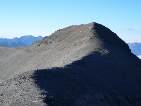 Pic du Col d’Ornon depuis l’arête sud.