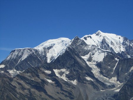 Du Dôme du Goûter au Mont Blanc.