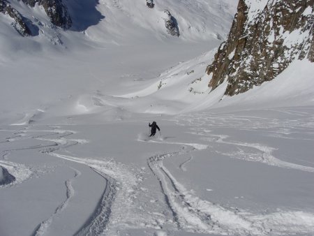 Descente exceptionnelle.