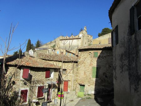 Le joli village de Gigondas.