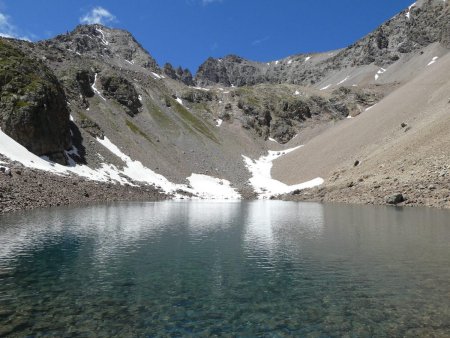 Retour au Lac de Combeynot.