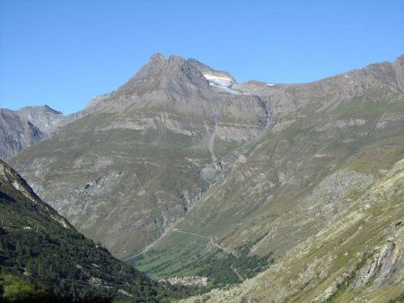 Vue vers Bonneval-sur-Arc.