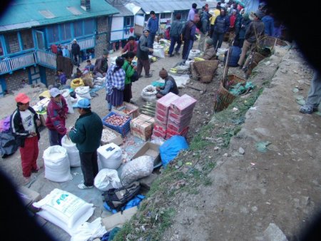 Namche marché