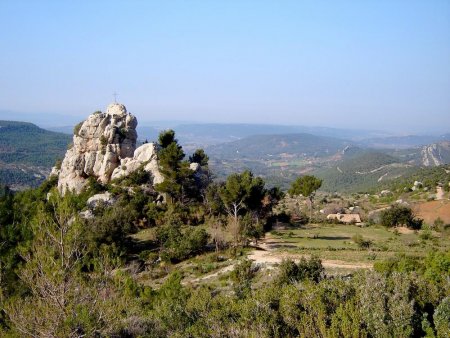 Au-dessus du refuge Cézanne.