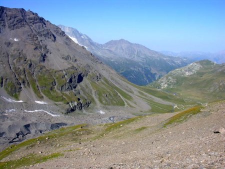 Le fond du vallon et la fin des alpages