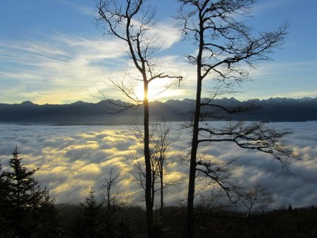 Lever de soleil.