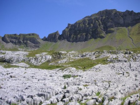 Le Col de la Portette, versant Platé