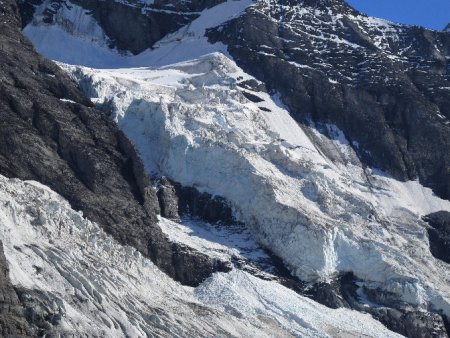 La chute de séracs de l’Eigergletscher