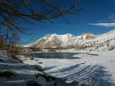 Pendant le tour du lac.