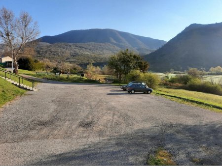 Parking de départ