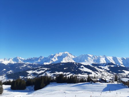 Vue en descendant au restaurant