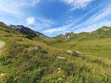 Vers le Col & le Mont Coin