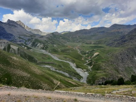 Descente vers le Salso Moreno