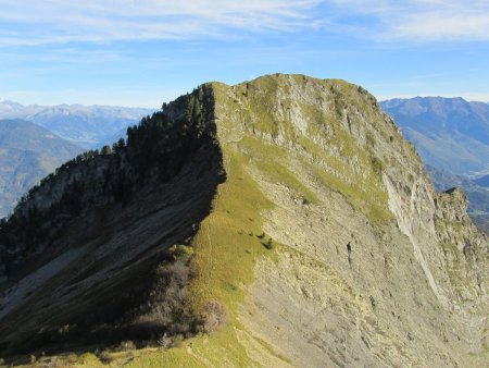 La raide montée...