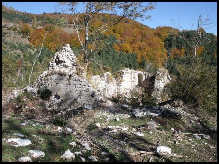 Ruines des Templiers.