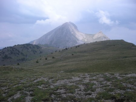 Le Grand Veymont dans la pluie