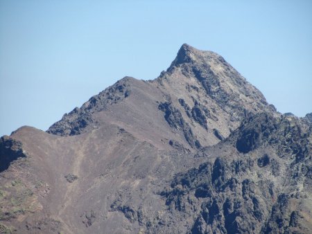 Le monte Cinto depuis la Paglia Orba.