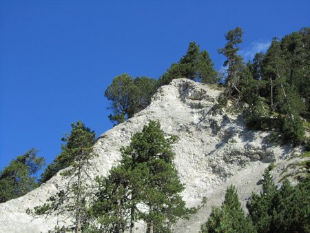 Du sentier de montée.