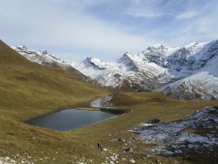 Au dessus du lac du Clou.