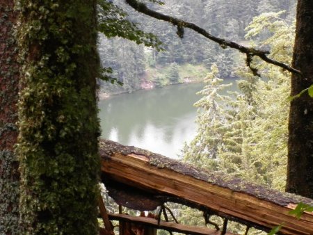 Descente vers le lac Vert.