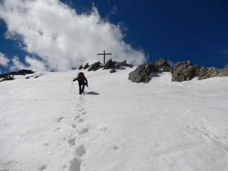 Arrivée au sommet