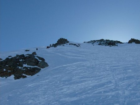 les dernières pentes