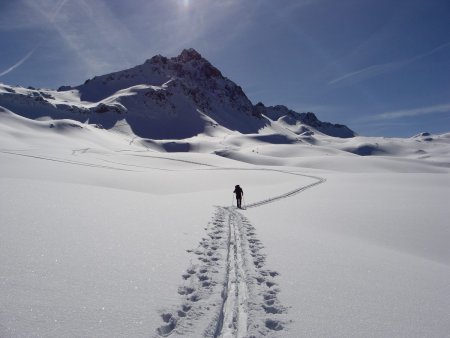 Montée en pente douce.