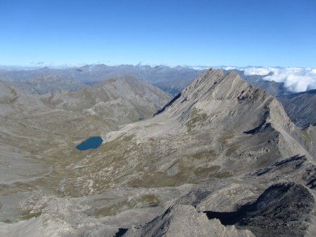 le lac Foréant et la Taillante