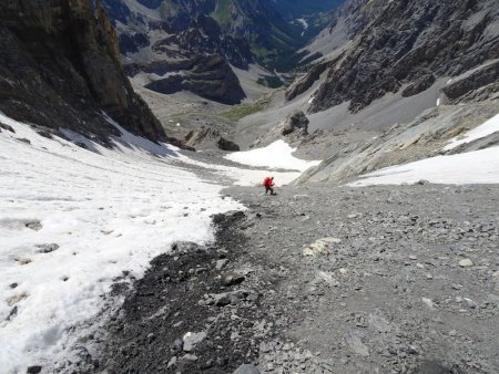 Descente du couloir