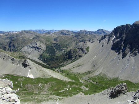 Le vallon de montée.