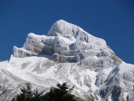 La Tête de Garnesier après quelques jours de blizzard...