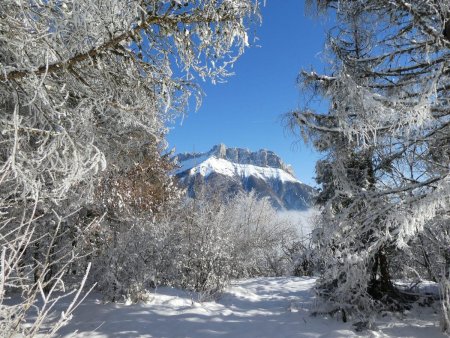 Fenêtre sur l’Arclusaz.