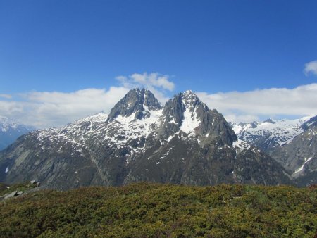 Vers les Aiguilles Rouges.