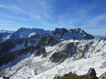 Du sommet, Belledonne nord.