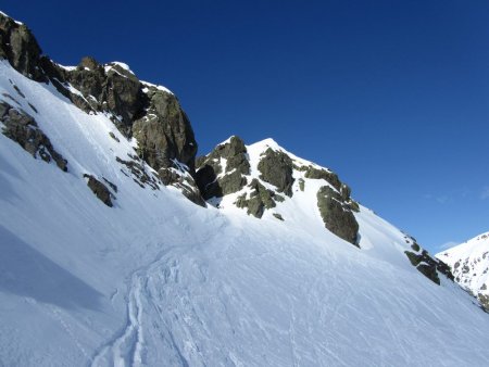 Arrivée à la Brèche de Bérard.