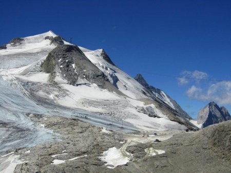 Et ses glaciers en souffrance.