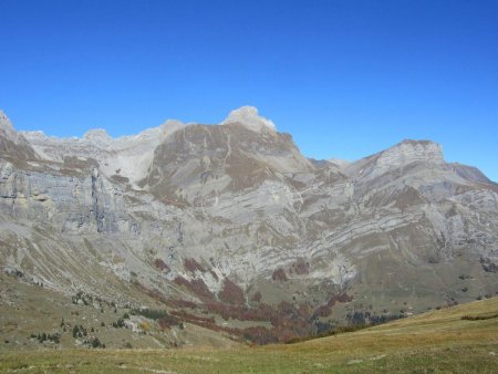 Le vallon de Coeur, la Pointe Percée.