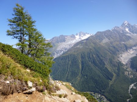 Entre les deux passages ferrés