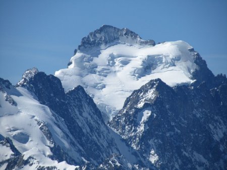 Zoom sur la barre des Ecrins