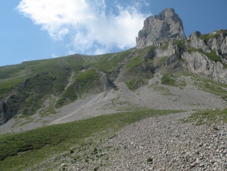 Le pré du Chorum à grimper